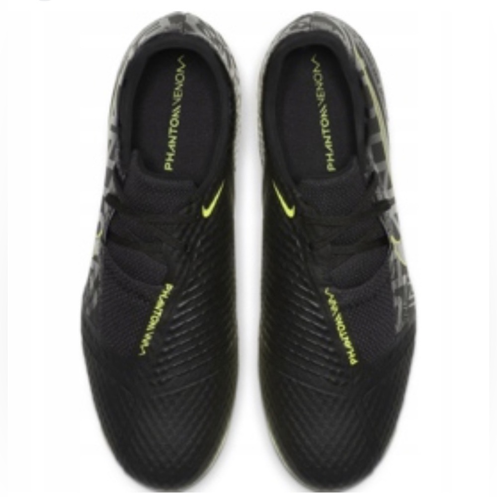 Nike‎ Phantom Venom Academy TF Black Volt Soccer Cleats AO0571-007 Mens 11